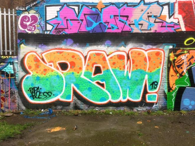 Mr Draws, Dean Lane, Bristol, February 2018