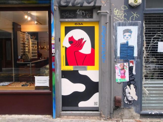 Shoreditch Door, London, November 2018