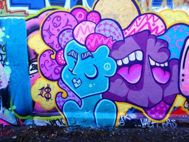 Tasha Bee and Soap, Dean Lane, Bristol, December 2018