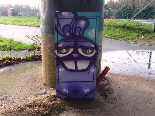 Nevergiveup, Cumberland Basin, Bristol, December 2018