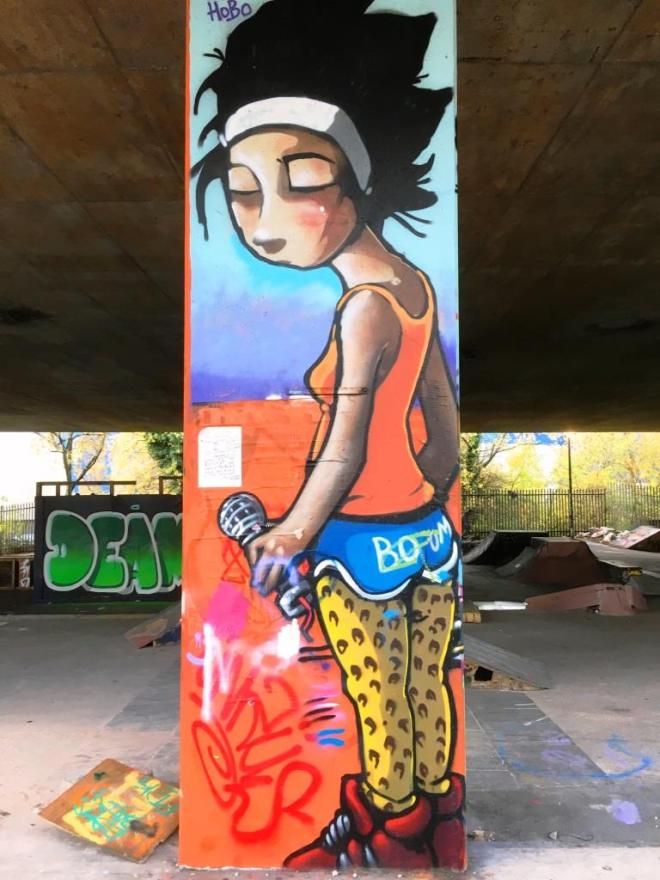 Silent Hobo, M32 Spot, Bristol, November 2018