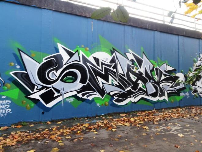 Smak, M32 roundabout, Bristol, November 20189
