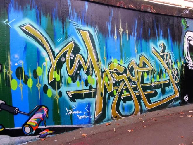 Logoe, M32 roundabout, Bristol, December 2018