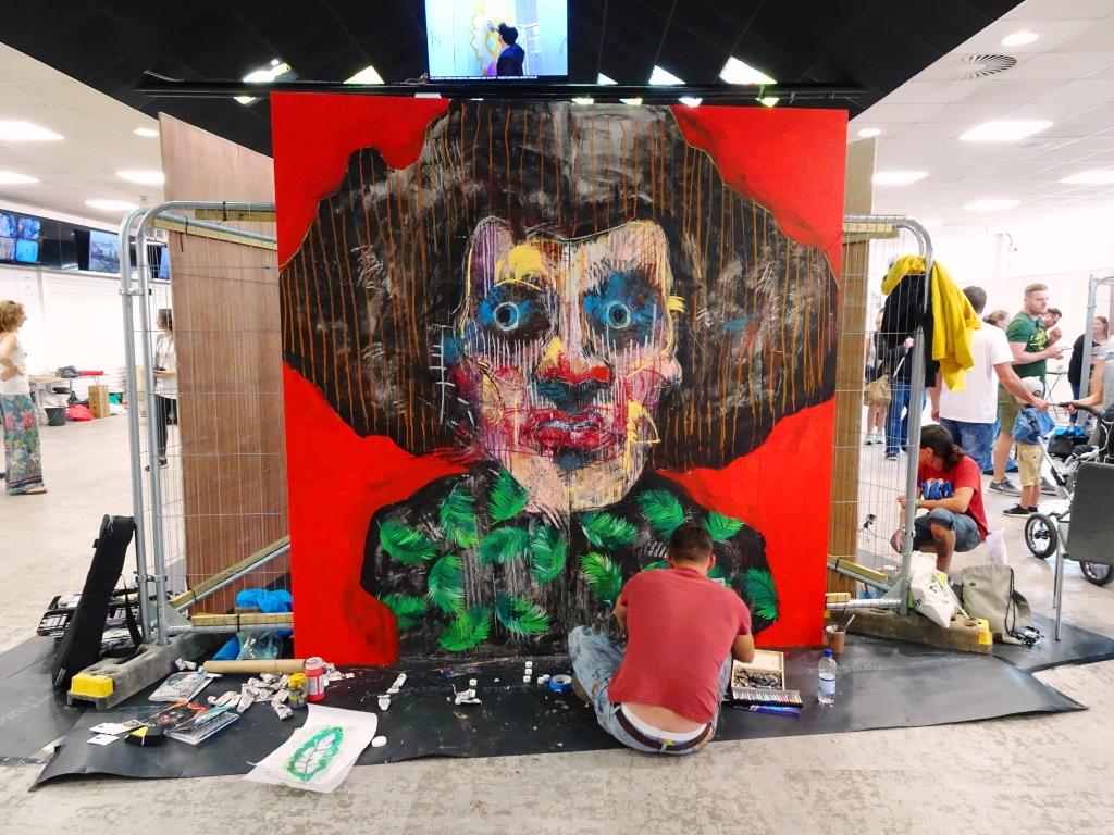 Lee Ellis, Upfest, Bristol, July 2018