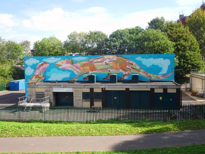 Andy Council, Upfest, Bristol, July 2018