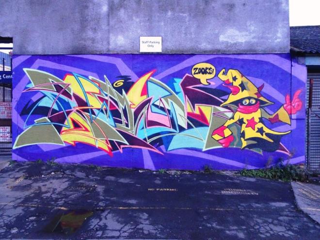 Deamze, Jubilee Street, Bristol, January 2019