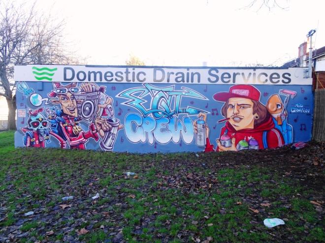 SPZero76 and Kid Crayon, Millpond Street, Bristol, Jabnuary 2019