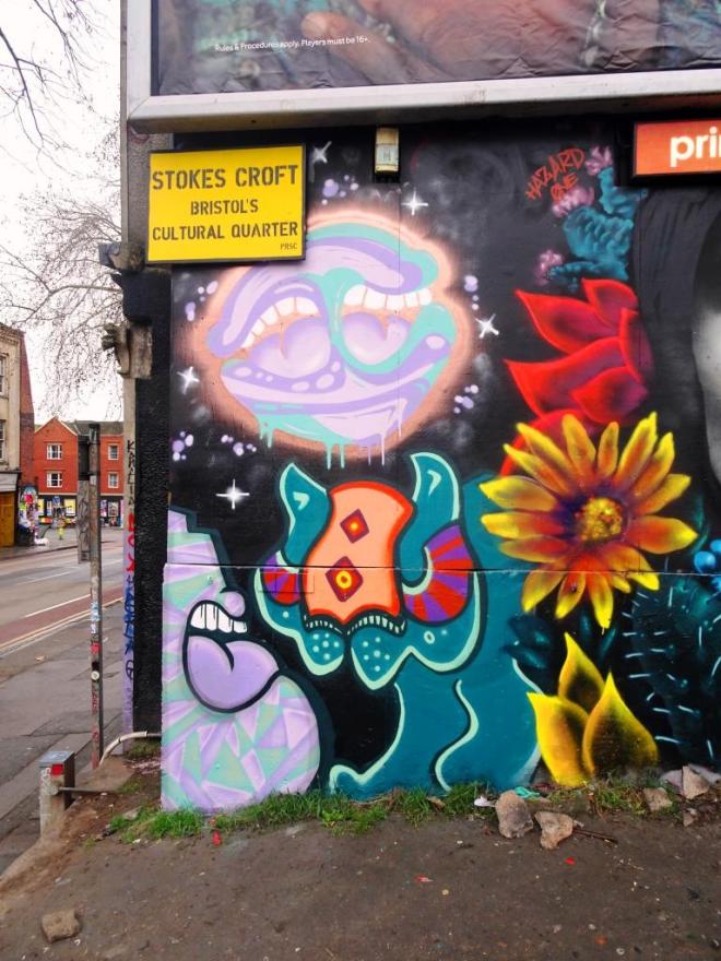 Soap and Tasha Bee, Stokes Croft, Bristol, January 2019