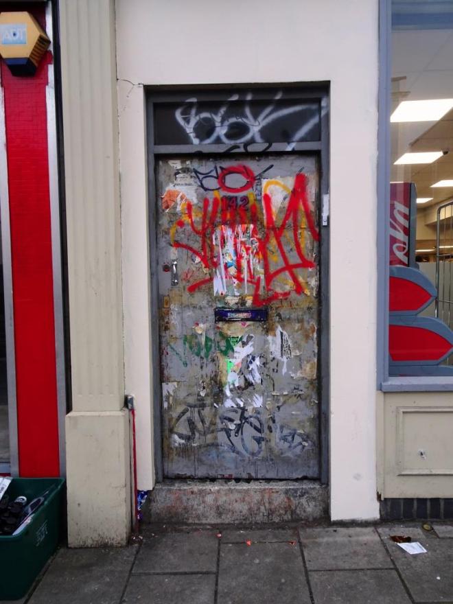 Door, Stokes Croft, Bristol, January 2019