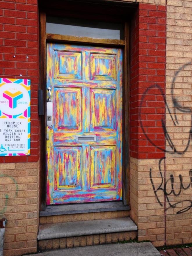 Door, Wilder Street, Bristol, January 2019
