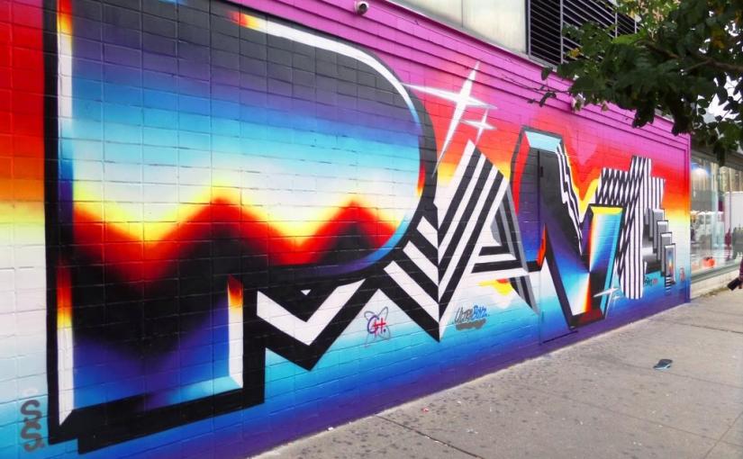 Felipe Pantone, Ludlow Street, New York, October 2017