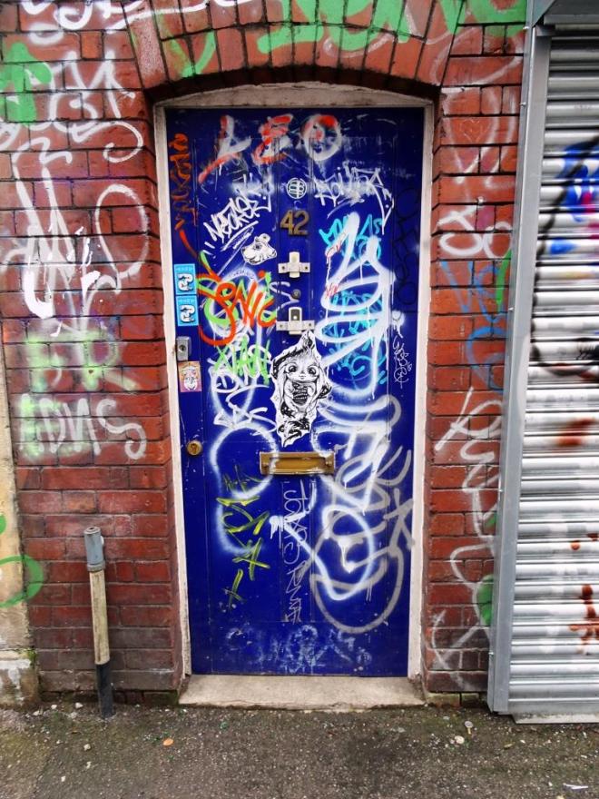Door, Stokes Croft, Bristol, January 2019