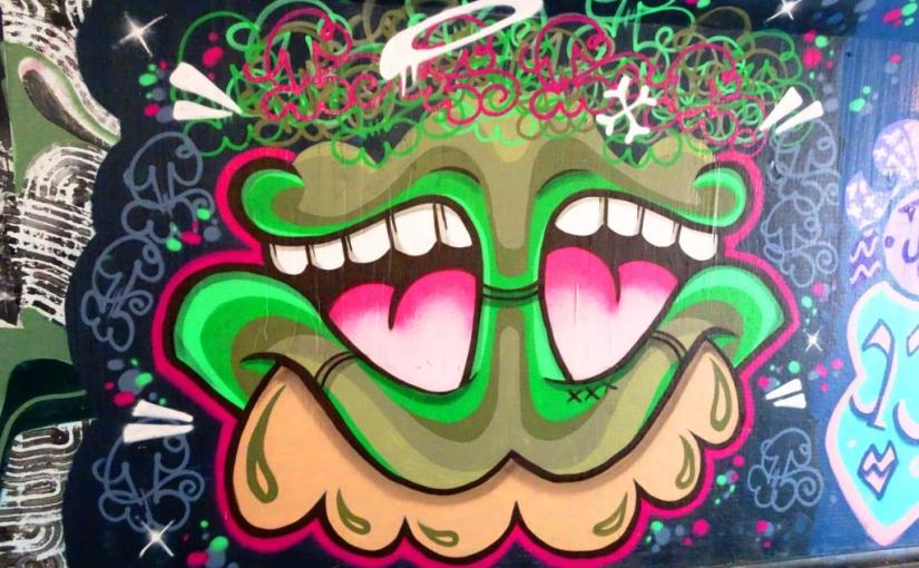 Soap, Lawrence Hill roundabout, Bristol, February 2019