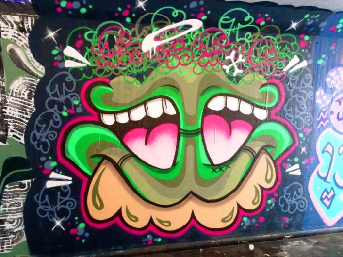 Soap, Lawrence Hill roundabout, Bristol, February 2019