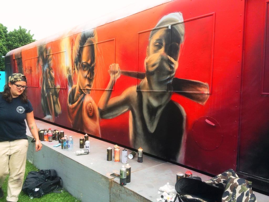 Nomad Clan, Upfest, Bristol, July 2016