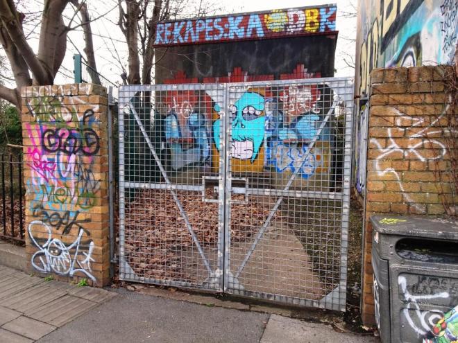 Face 1st and Soap, Mina Road, Bristol, February 2019