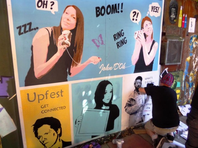 John D'oh, Upfest, Bristol, July 2016