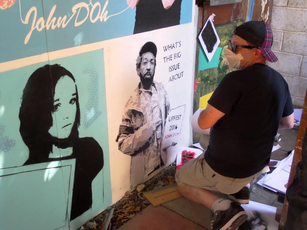 John D'oh, Upfest, Bristol, July 2016