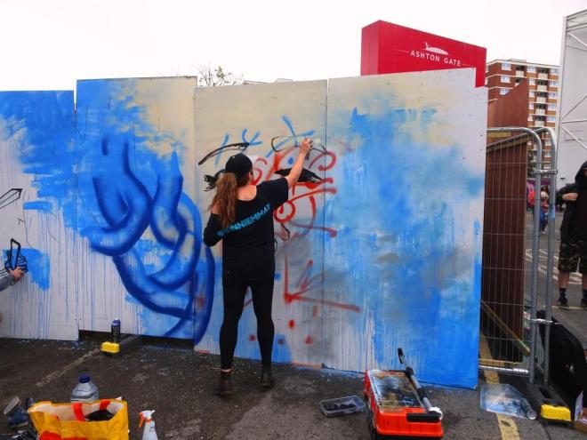 Process, Korp and Winniemmay, Upfest, Bristol, July 2018