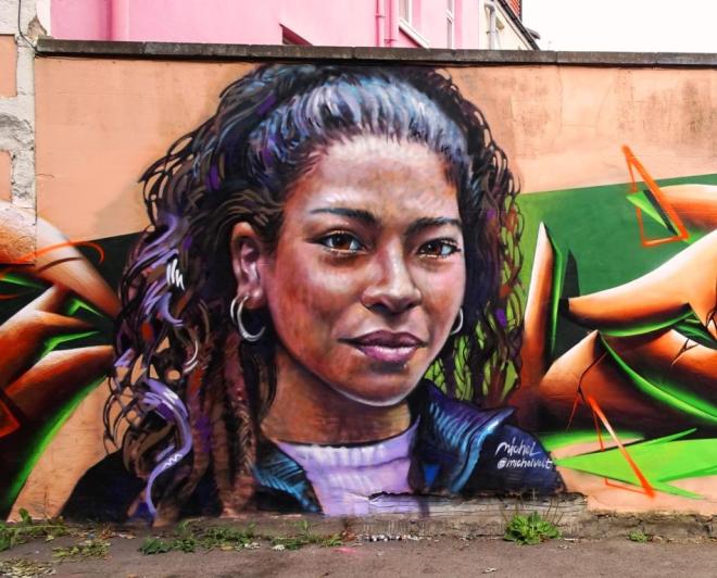 Michel Velt, Upfest, Bristol, July 2018