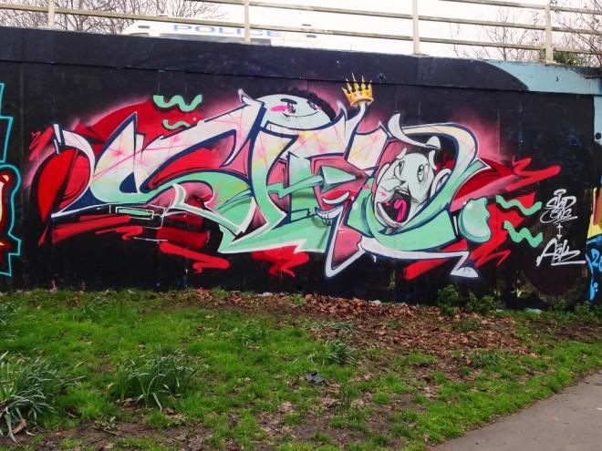 Sled One, M32 roundabout, Bristol, March 2018