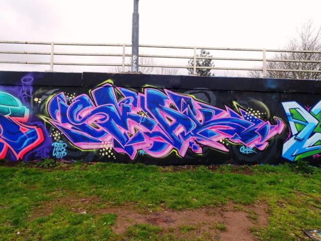 Smak, M32 roundabout, Bristol, March 2019