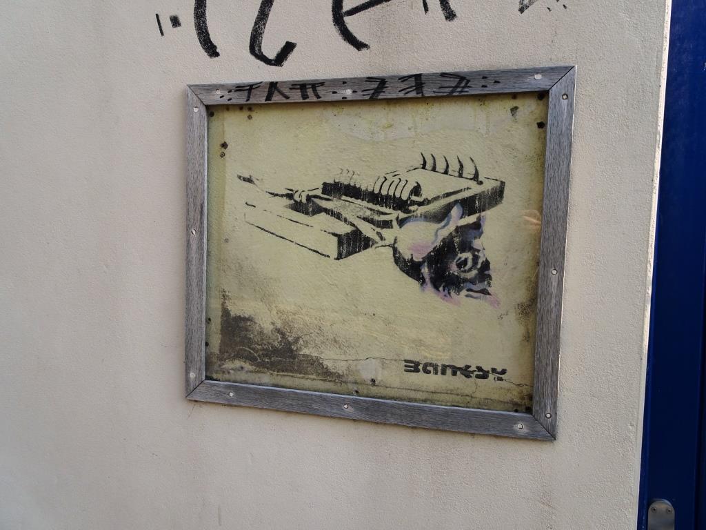 Banksy, Thomas Street North, Bristol, March 2019