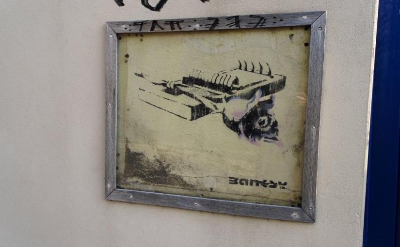 Banksy, Thomas Street North, Bristol, March 2019