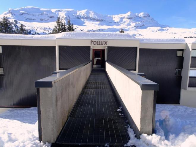 Door, Flaine, France, March 2019