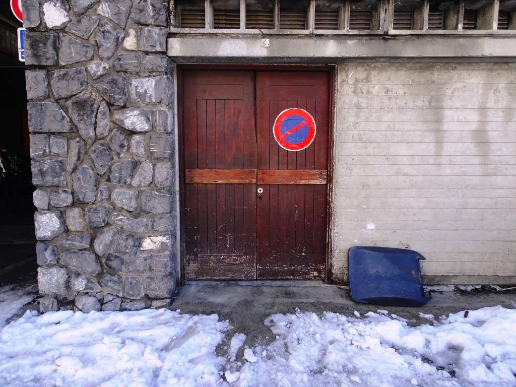 Ordinary door, Flaine, France, March 2019