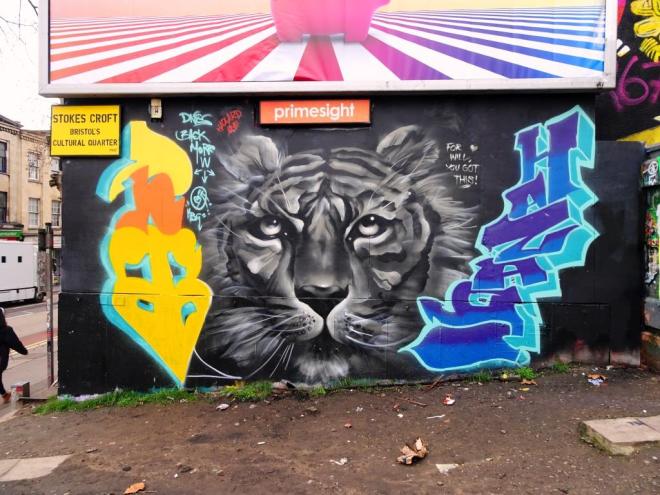 Hazard and DNT, Stokes Croft, Bristol, March 2019