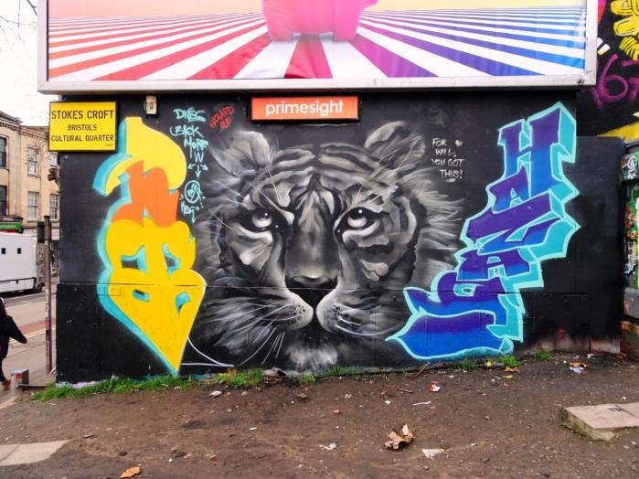 Hazard and DNT, Stokes Croft, Bristol, March 2019