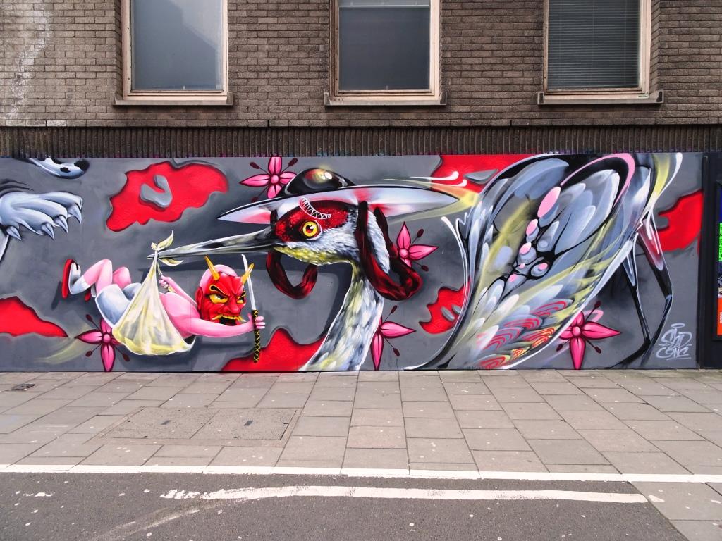 Sled One, Nelson Street, Bristol, March 2019