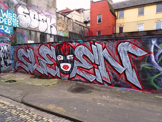 Mr Sleven, Moon Street, Bristol, March 2019