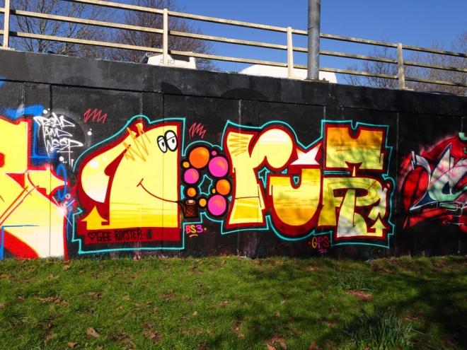 Corupt, M32 roundabout, Bristol, February 2019