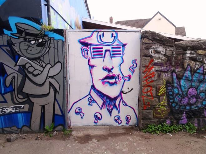 Laic217, M32 cycle path, Bristol, March 2019