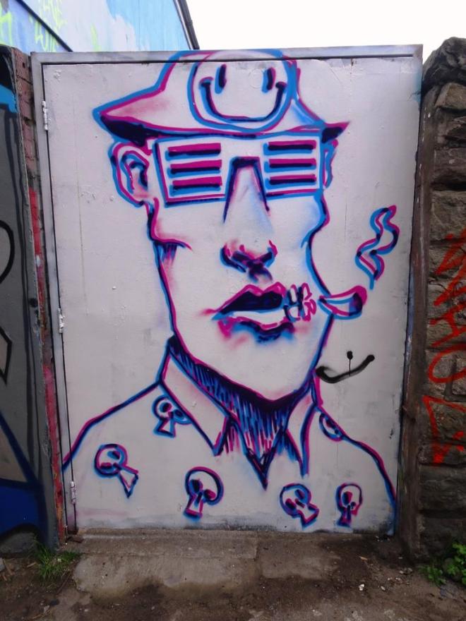 Laic217, M32 cycle path, Bristol, March 2019