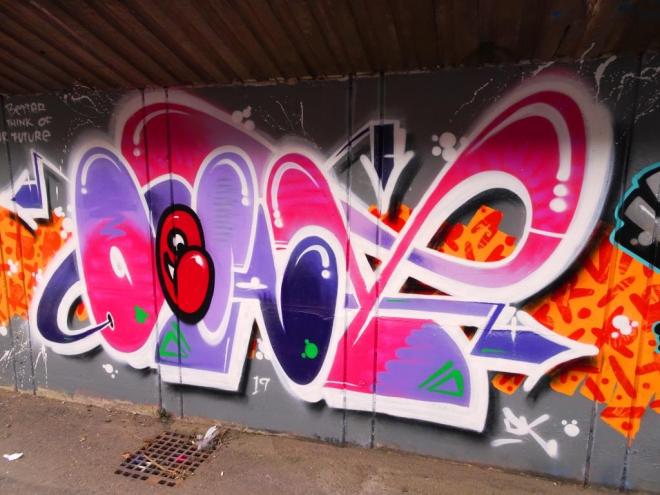 Decay and Rezwonk, M32 cycle path, Bristol, March 2019