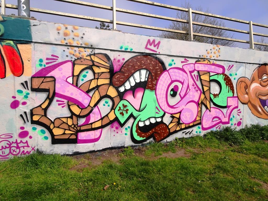 Soap, M32 roundabout, Bristol, March 2019