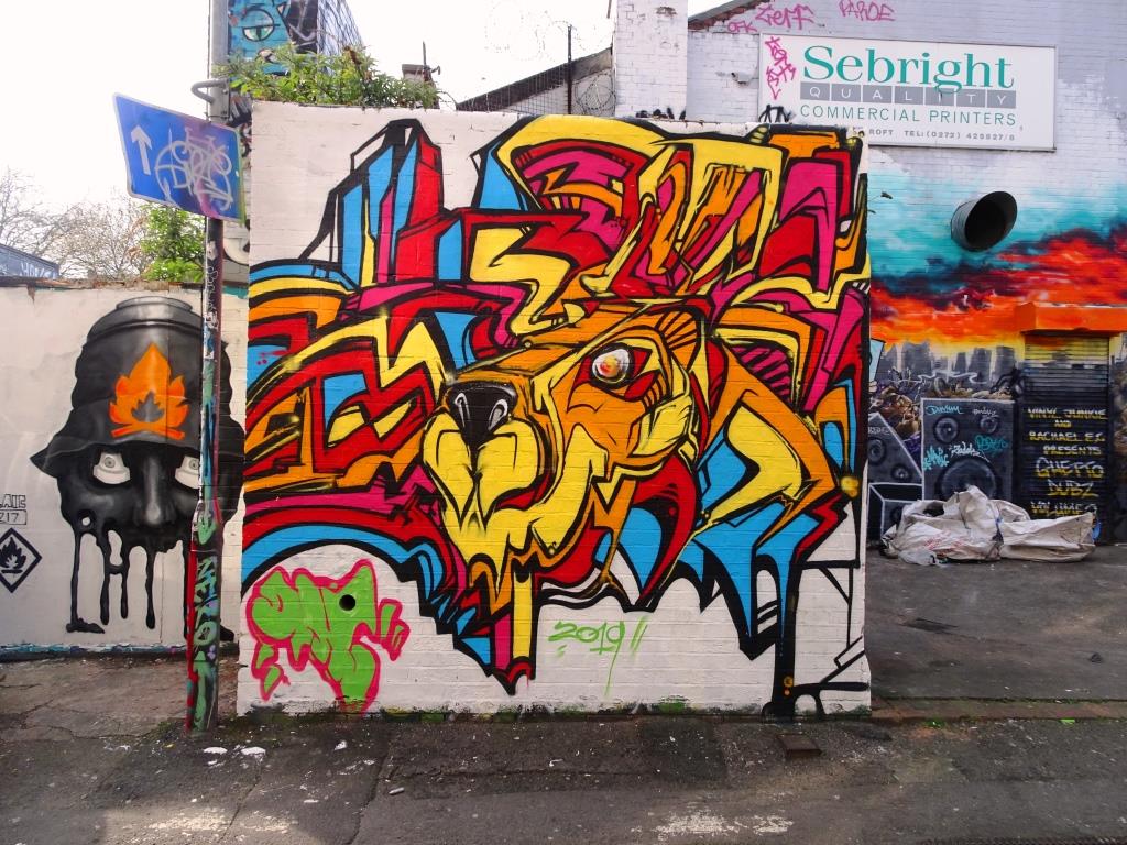 DNT, Moon Street, Bristol, April 2019