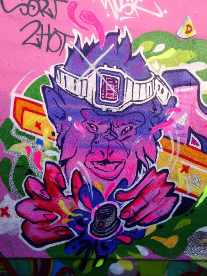 Nightwayss, M32 cycle path, Bristol, April 2019