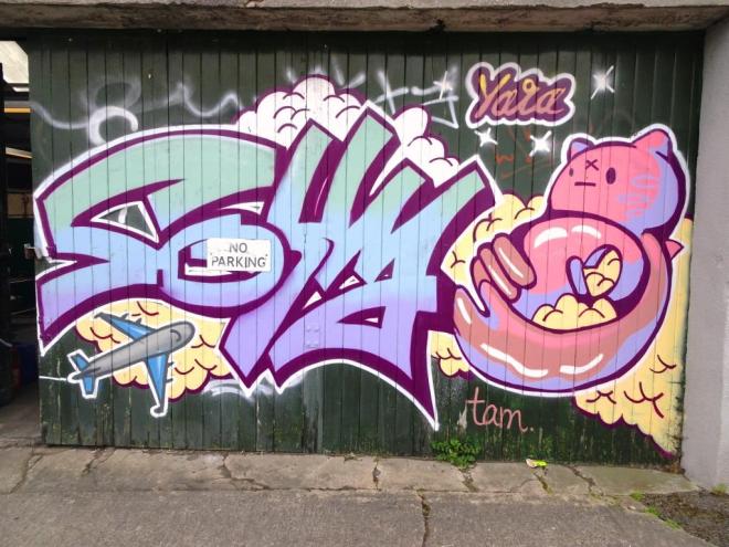 Sofly and ?, New John Street, Bristol, April 2019