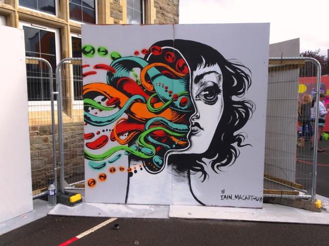 Iain MacArthur, Upfest, Bristol, July 2018