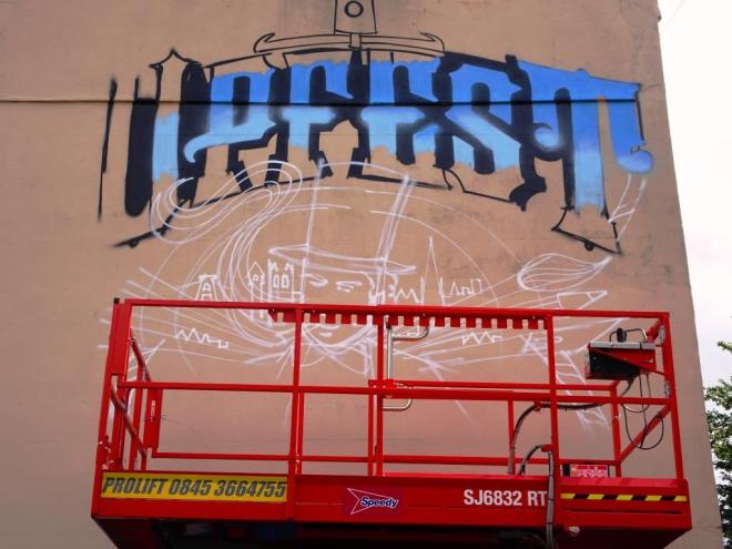 Inkie, Upfest, Bristol, May 2018