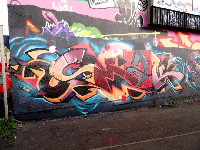 Smak, M32 cycle path, Bristol, May 2019