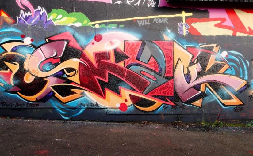 Smak, M32 cycle path, Bristol, May 2019