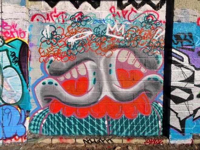 Soap, M32 cycle path, Bristol, May 2019