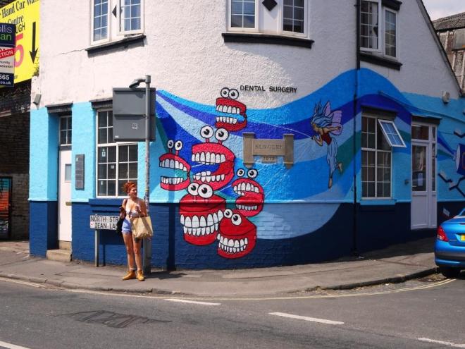 Ali Hamish Campbel and Nina Raines, Dean Lane, Bristol, May 2019