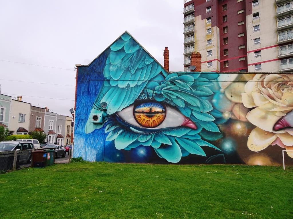 My Dog Sighs and Curtis Hylton, Windmill Hill, Bristol, April 2019