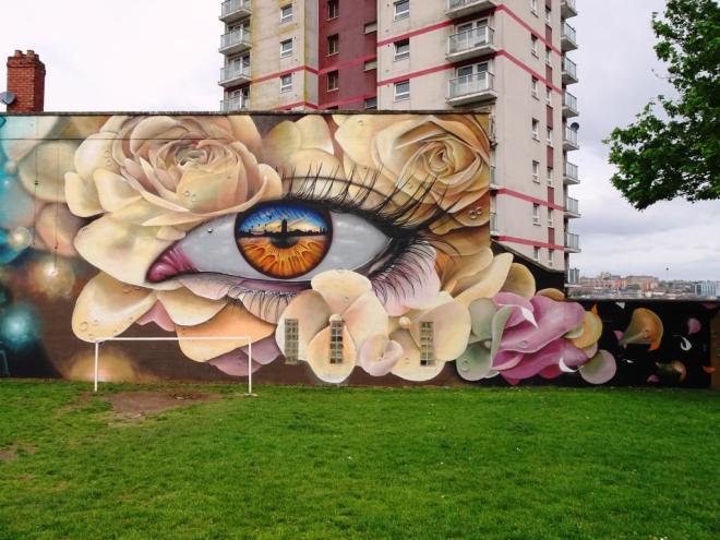 My Dog Sighs and Curtis Hylton, Windmill Hill, Bristol, April 2019